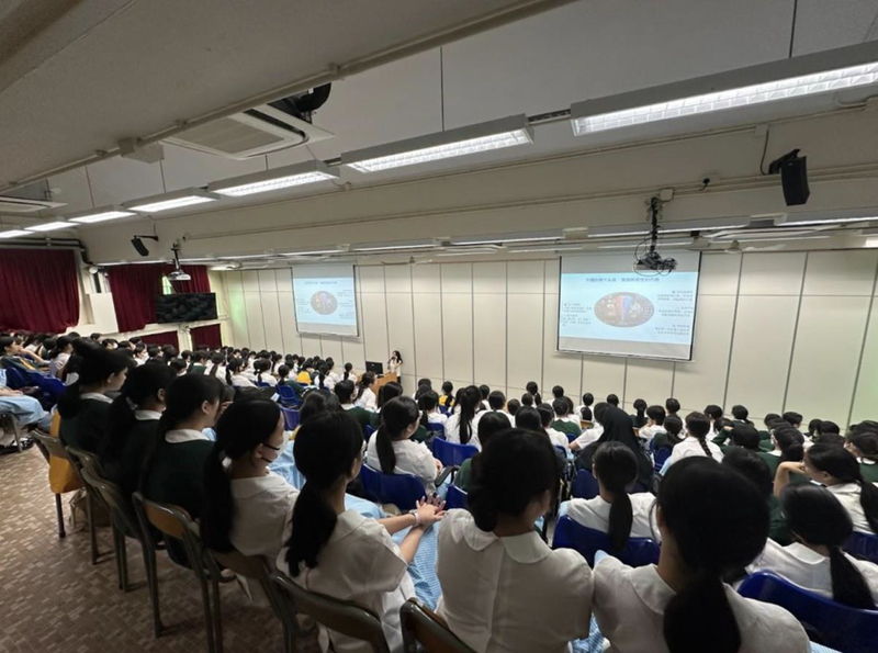 德蘭中學講座分享｜壓力管理、手機沉溺行為或自殘行